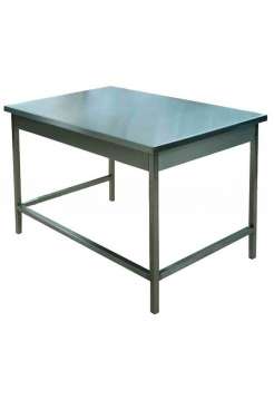 Стіл виробничий з нержавіючої сталі 600х600х850